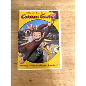 Curious George 2006 DVD Family Comedy Will Ferrell Drew Barrymore Pre-Owned